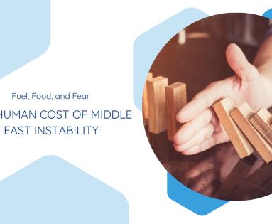 Fuel, Food, and Fear: The Human Cost of Middle East Instability